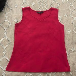 Ming Wang‎ pink sleeveless tank top shirt